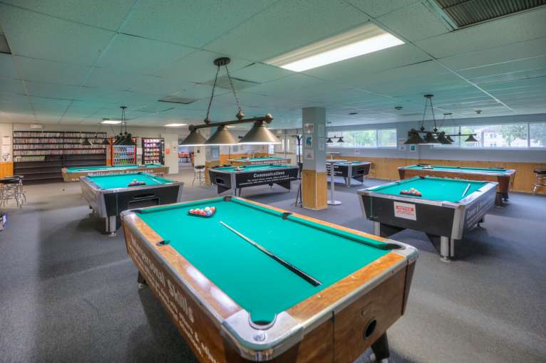 Cascades Job Corps Center pool room