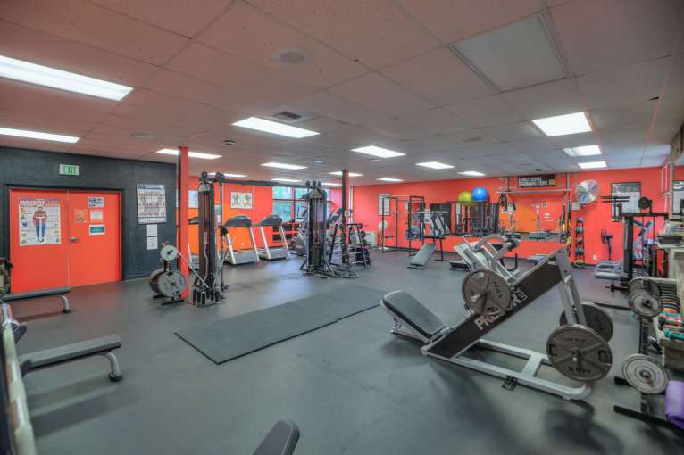 Cascades Job Corps Center weight room