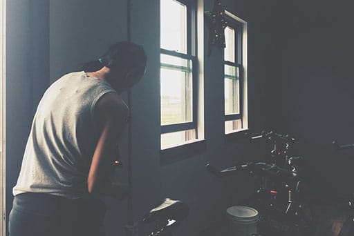 Epic fitness center indoor cycling studio