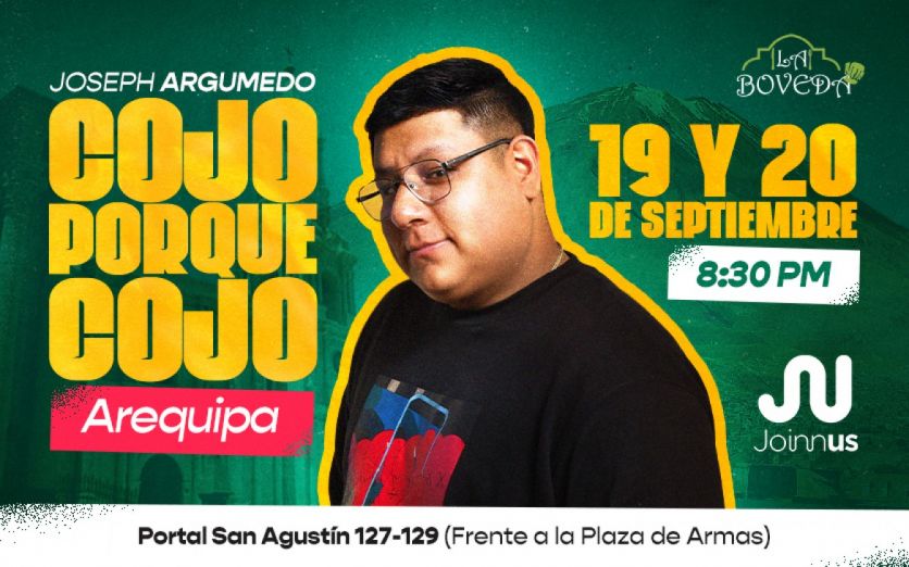 COJO PORQUE COJO - AREQUIPA - STAND UP COMEDY