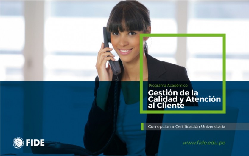 GESTIÓN DE CALIDAD Y ATENCIÓN AL CLIENTE