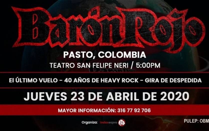 Barón Rojo en Pasto
