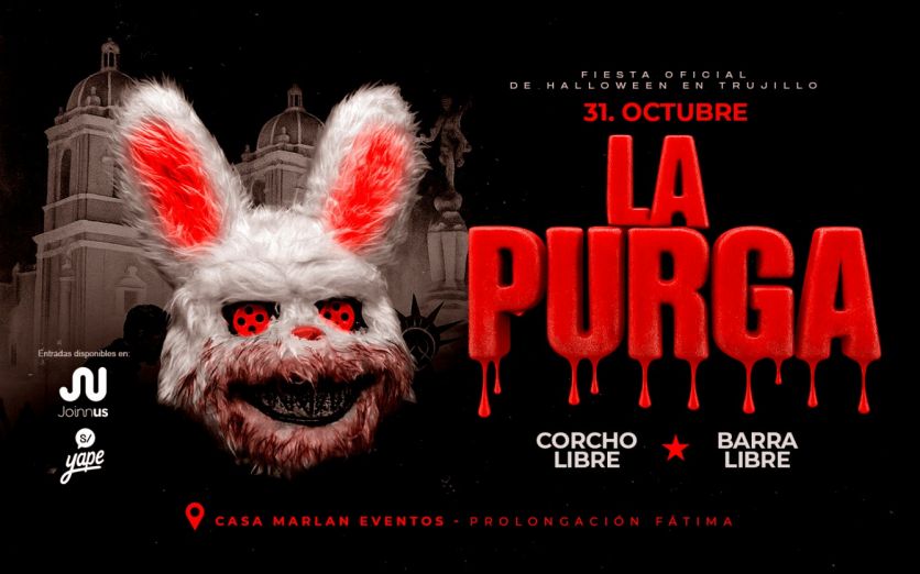 LA PURGA OFICIAL 2025 - HALLOWEEN TRUJILLO