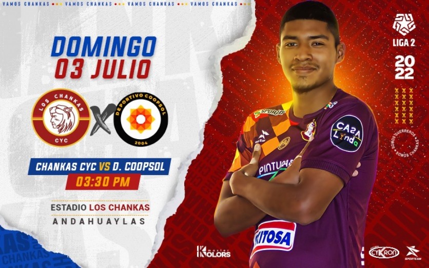 C.D. LOS CHANKAS CYC VS CLUB DEPORTIVO COOPSOL