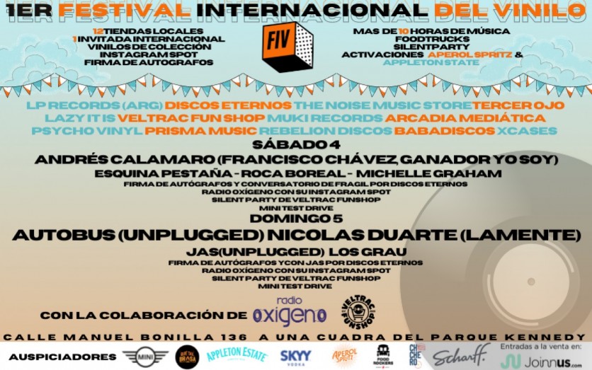 1ER FESTIVAL INTERNACIONAL DEL VINILO