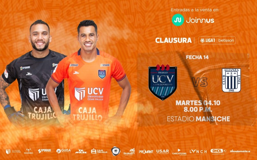 Club UCV vs Alianza Lima Joinnus