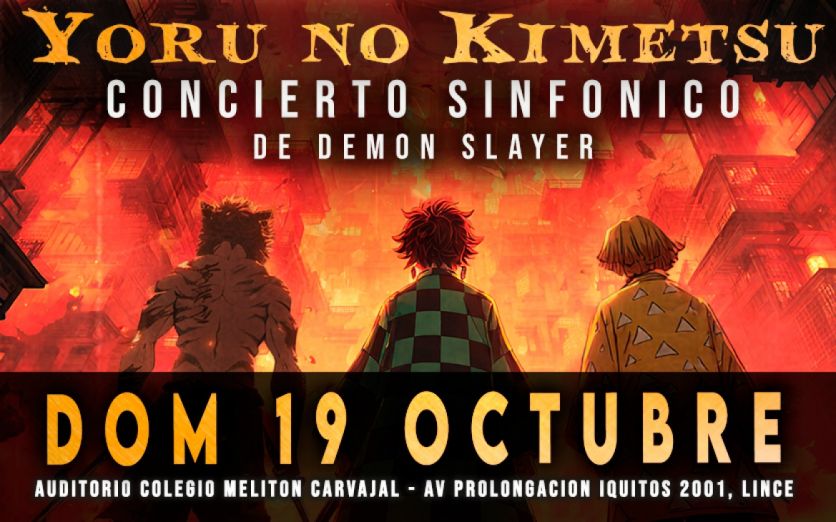YORU NO KIMETSU: CONCIERTO SINFONICO DEMON SLAYER