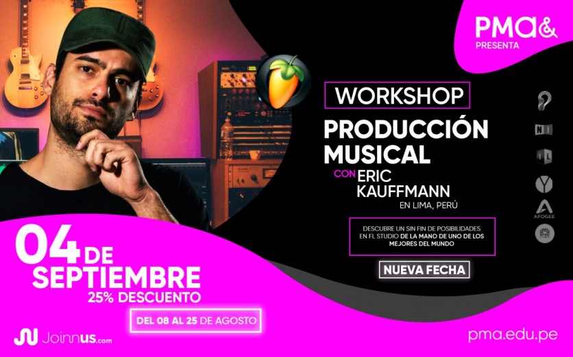 Eric Kauffmann en LIMA - Workshop de Producción Musical