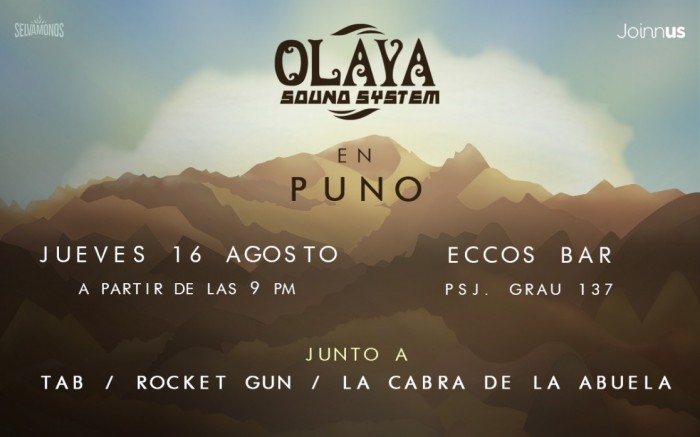 Olaya Sound System en Puno / Gira Despierten las Montañas / / Joinnus