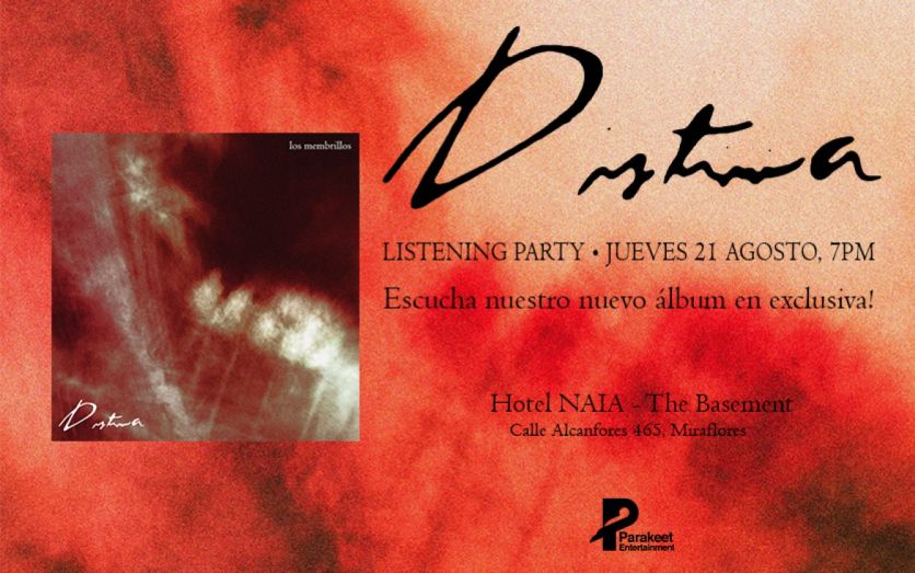 LOS MEMBRILLOS : DISTIMIA LISTENING PARTY