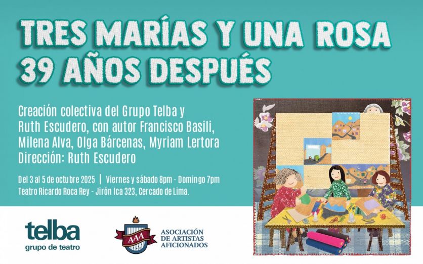 TRES MARÍAS Y UNA ROSA 39 AÑOS DESPUÉS