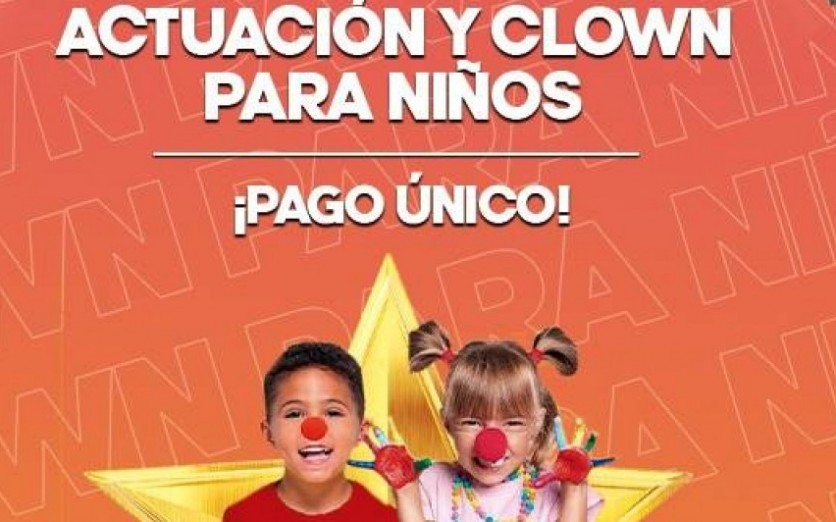 TALLER ACTUACIÓN - CLOWN PARA NIÑOS