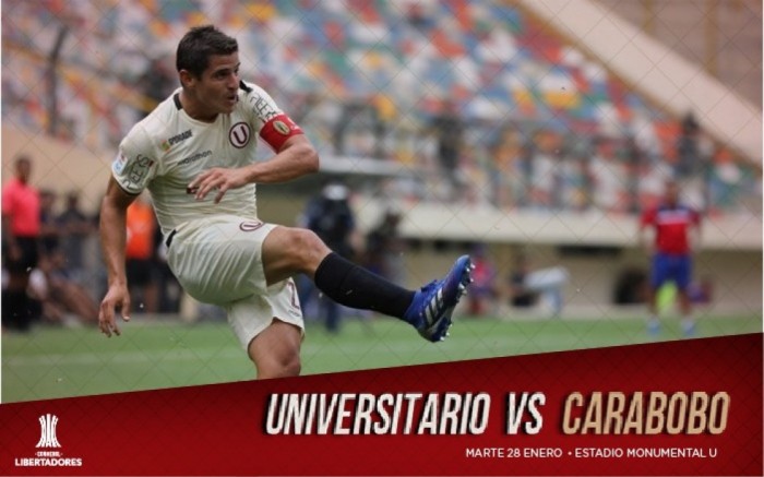 Universitario vs Carabobo F.C
