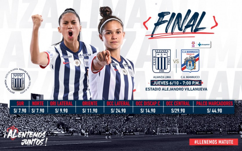 Alianza Lima vs C.A. Mannucci | Liga Femenina Final