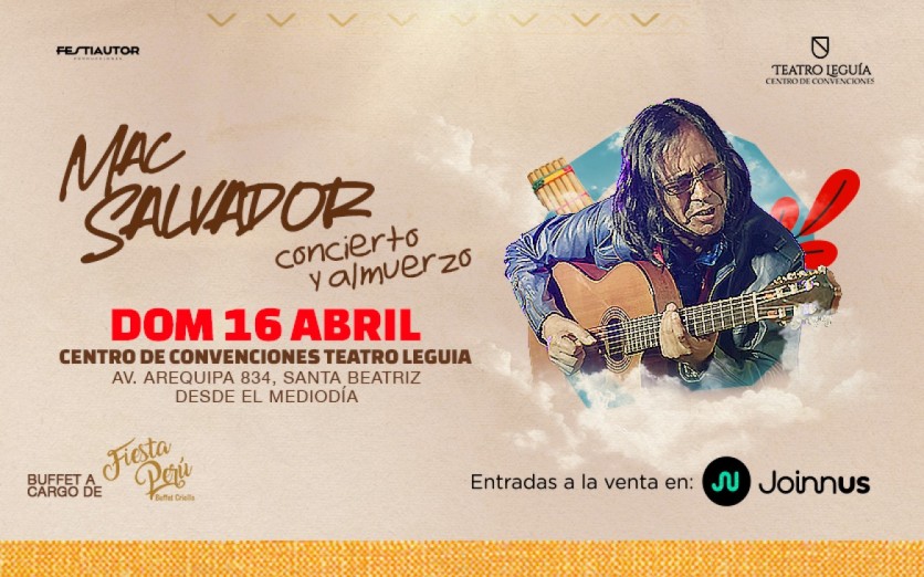 Mac Salvador en Concierto - Almuerzo