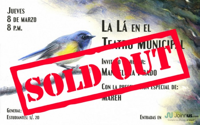La Lá en el Teatro Municipal / / Joinnus