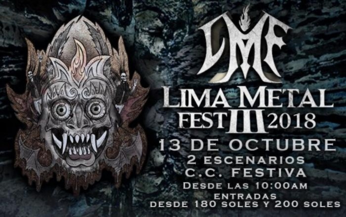 Lima Metal Fest 3 - 2018 / / Joinnus
