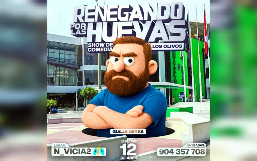 "RENEGANDO POR LAS HUEVAS" - GUILLE NEYRA EN LOS OLIVOS