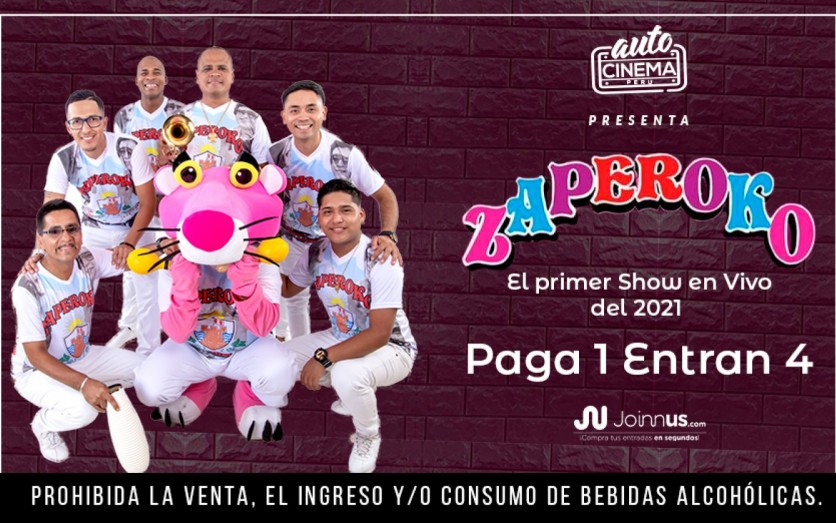 ZAPEROKO en Vivo Sábado De Salsa Al Auto. Joinnus