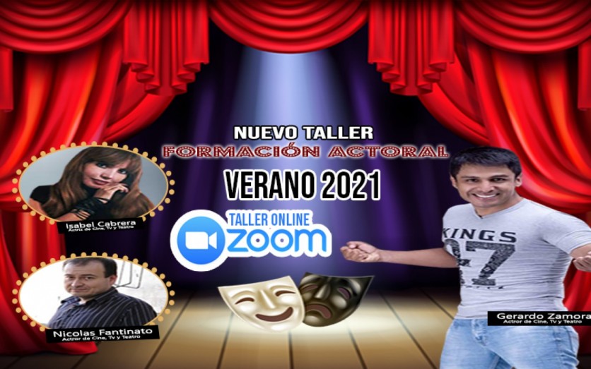 Taller Virtual de Formación Actoral Verano 2021