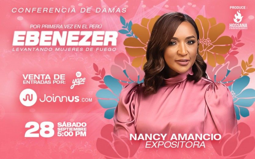 CONFERENCIA EBENEZER CON NANCY AMANCIO