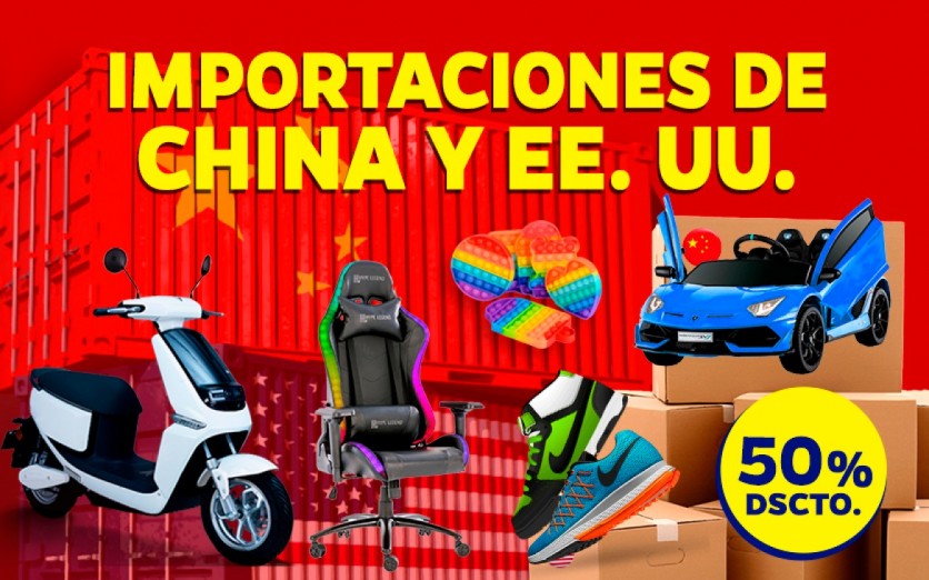 Importaciones de China y EE. UU.
