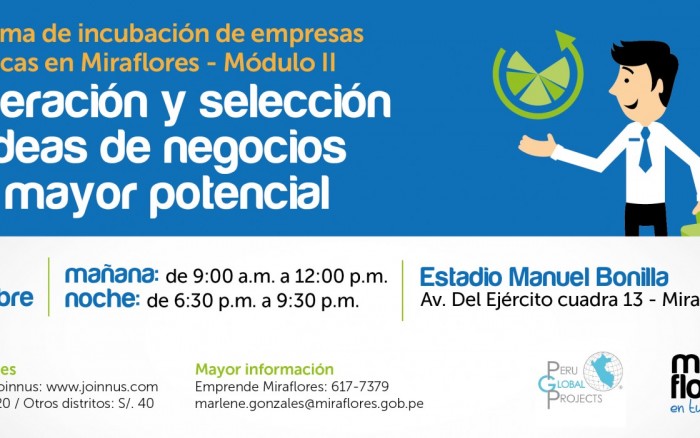 Generación y Selección de Ideas de Negocios / / Joinnus