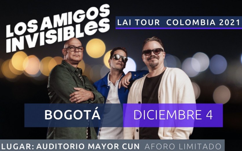 Amigos Invisibles en Bogotá