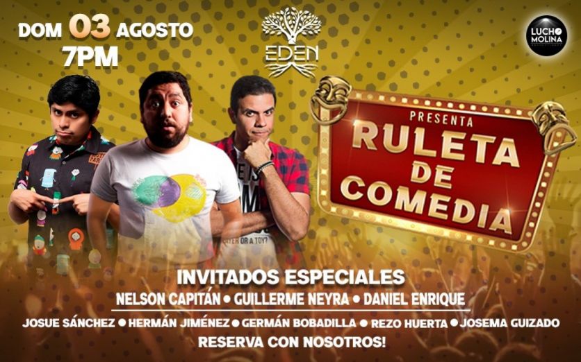RULETA DE COMEDIA - ENTRADA LIBRE