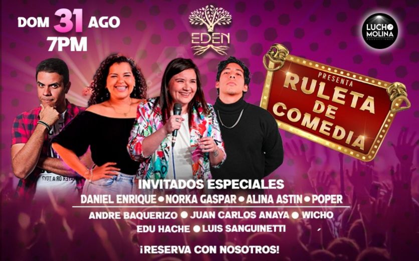RULETA DE COMEDIA - ENTRADA LIBRE