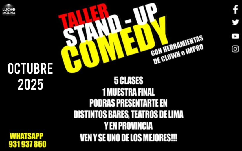 TALLER DE STAND-UP COMEDY