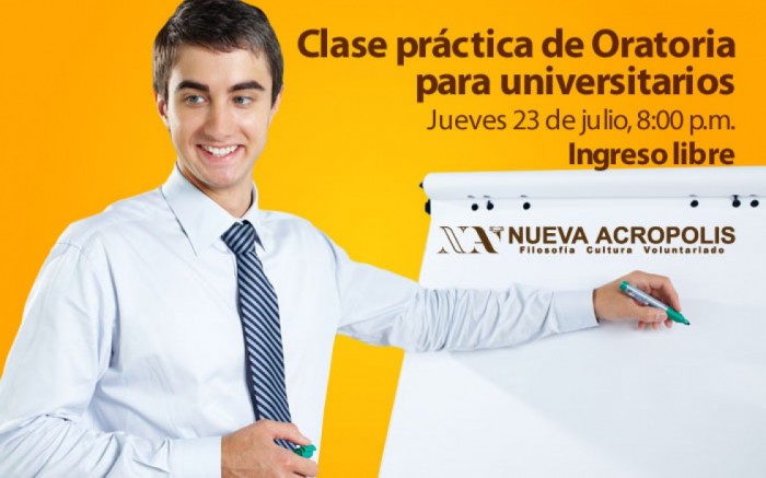 Clase Demostrativa del curso Oratoria para Universitarios