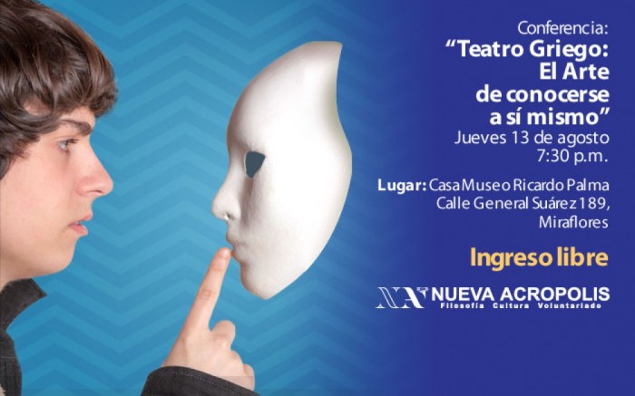 Conferencia: "Teatro Griego: Arte de conocerse a sí mismo"