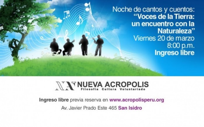 Noche de Cantos y Cuentos: Voces de la Tierra