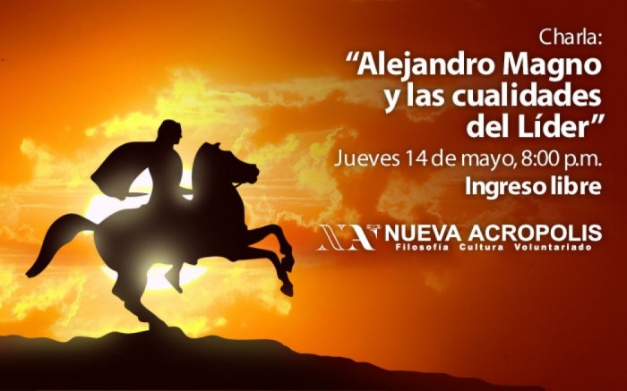 “Alejandro Magno y las cualidades del Líder” - Ingreso Libre