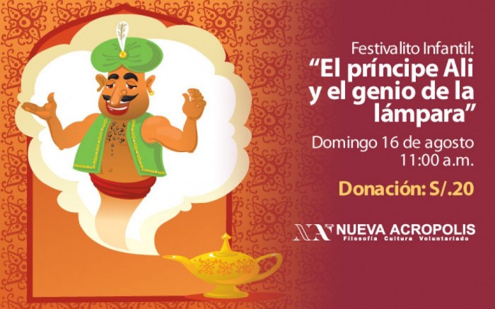 Festivalito Infantil: "El Príncipe Ali y el genio de la lámp