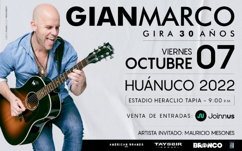 Gianmarco Gira 30 años - Huanuco