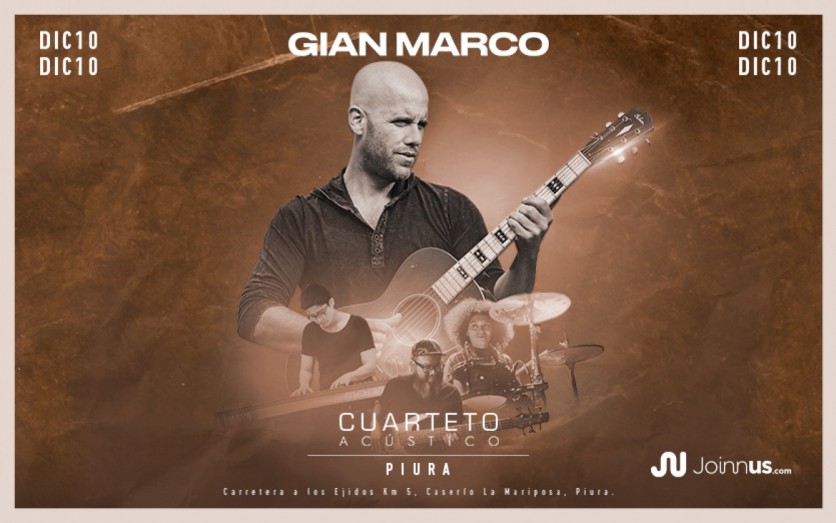GIANMARCO ACUSTICO – Gira Nacional 2021