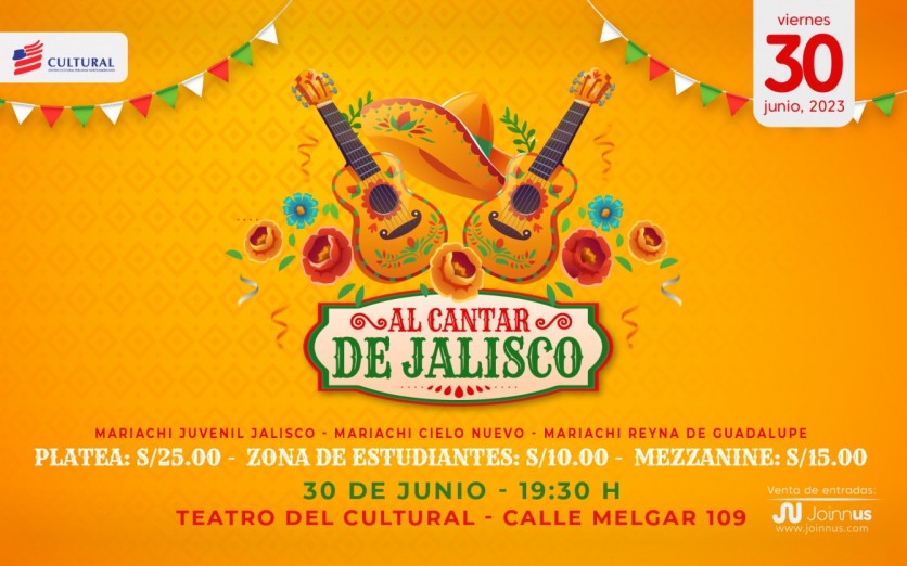 FESTIVAL DE MARIACHIS “AL CANTAR DE JALISCO MARIACHI FEST Joinnus