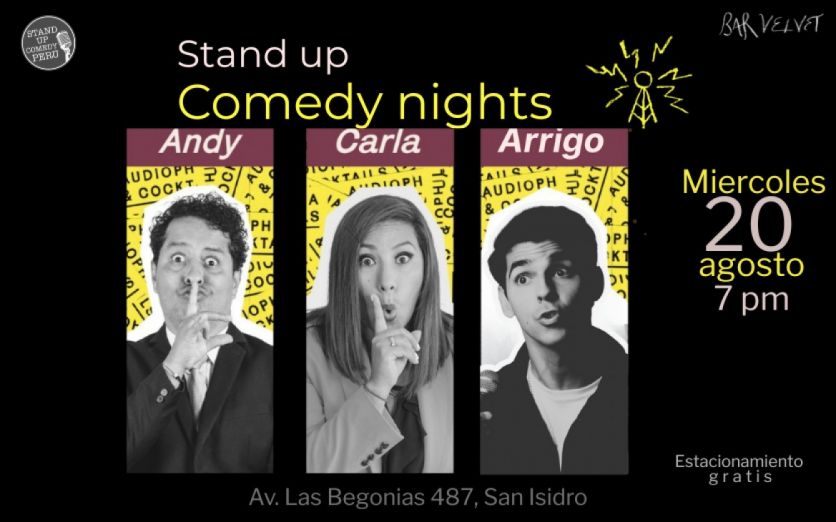 Stand up comedy de miércoles