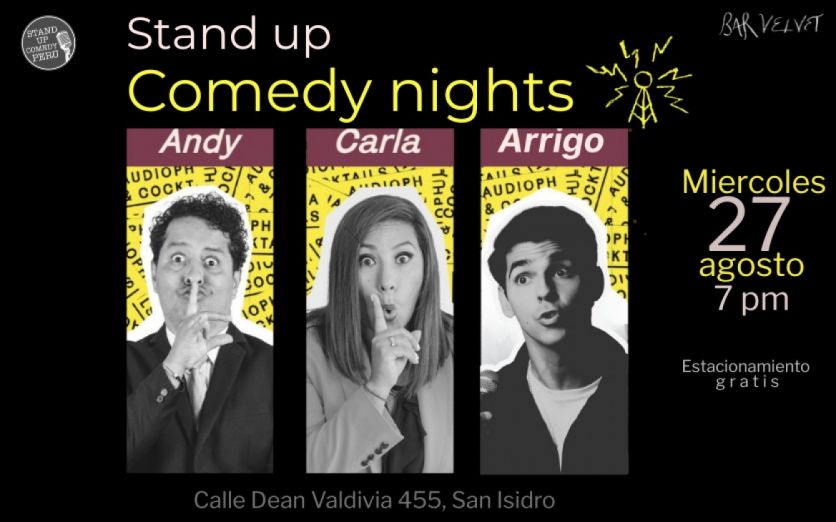 Stand up Comedy en Velvet