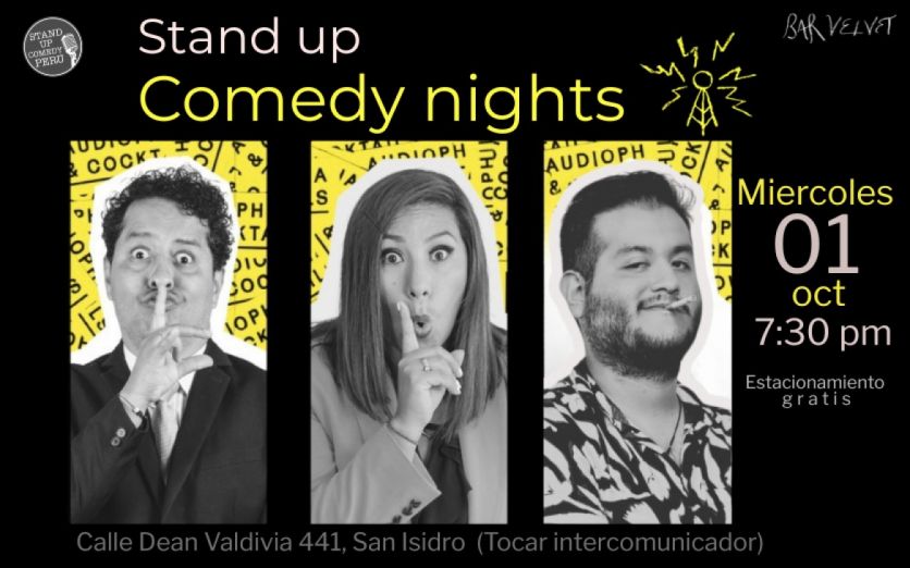 Stand up de miércoles en Velvet