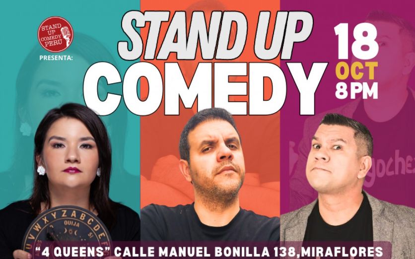 Stand up comedy en 4 queens