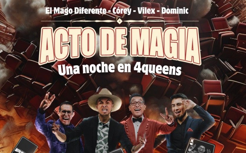 Acto de magia en el 4queens