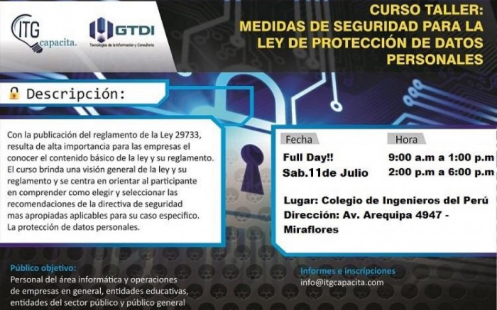 Ley de Protección de Datos Personales - Medidas de Seguridad