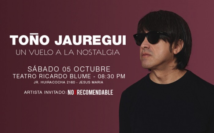 TOÑO JAUREGUI “Un vuelo a la nostalgia”