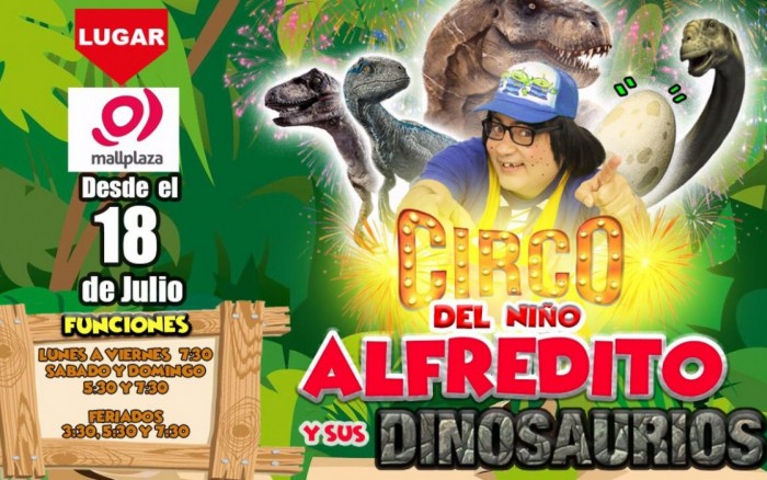 Circo del Niño Alfredito y sus Dinosaurios