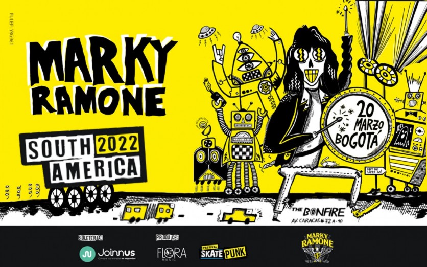 Marky Ramone en Bogotá