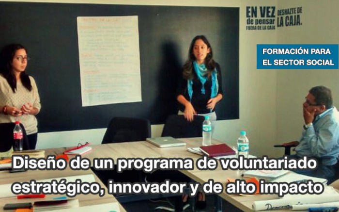Gestión de voluntarios