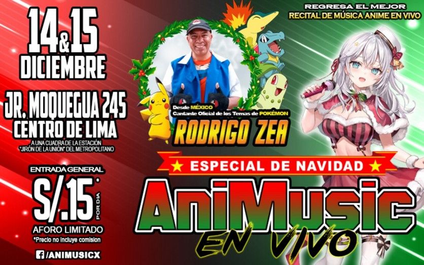 ANIMUSIC DE NAVIDAD - CONCIERTO DE RODRIGO ZEA